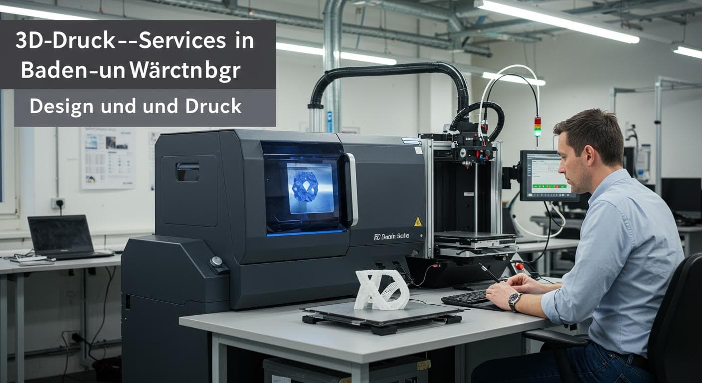 3D-Druck-Services in Baden-Württemberg: Design und Druck