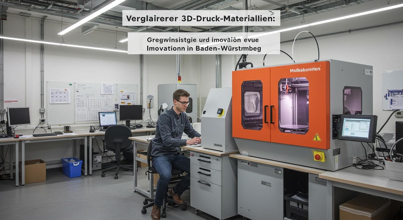 Vergleich 3D-Druck-Materialien: Innovationen in Baden-Württemberg