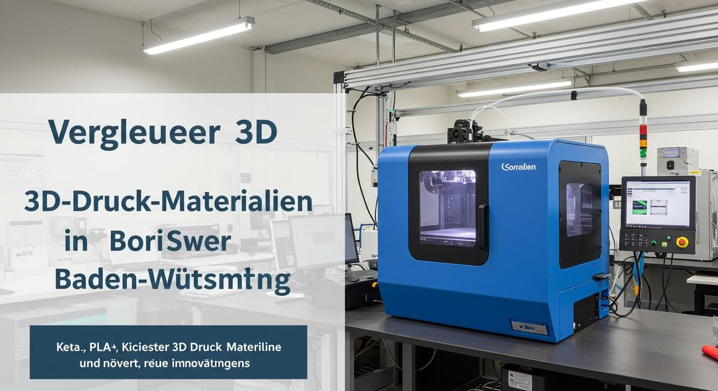 Vergleich 3D-Druck-Materialien in Baden-Württemberg