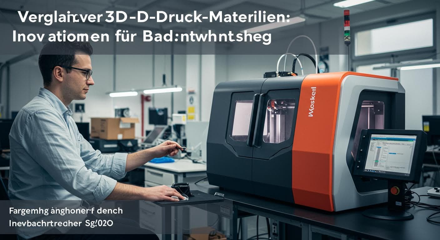 Vergleich 3D-Druck-Materialien: Innovationen für Baden-Württemberg