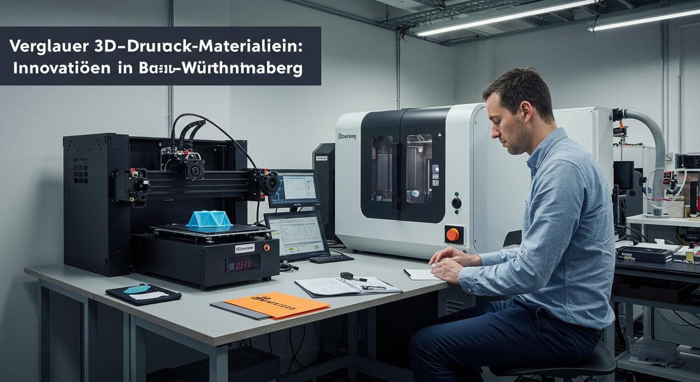 Vergleich 3D-Druck-Materialien: Innovationen in Baden-Württemberg