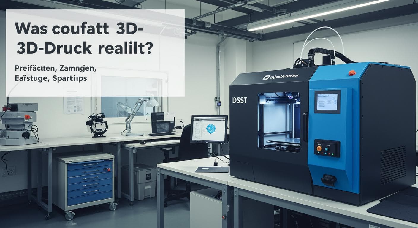 Was kostet 3D-Druck wirklich? Preisfaktoren, Beispiele, Spartipps