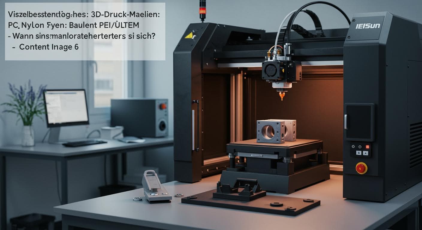 Visuelle Darstellung eines fertigen additiven Bauteils unter simulierten Hitzebedingungen, professionell und rein visuell