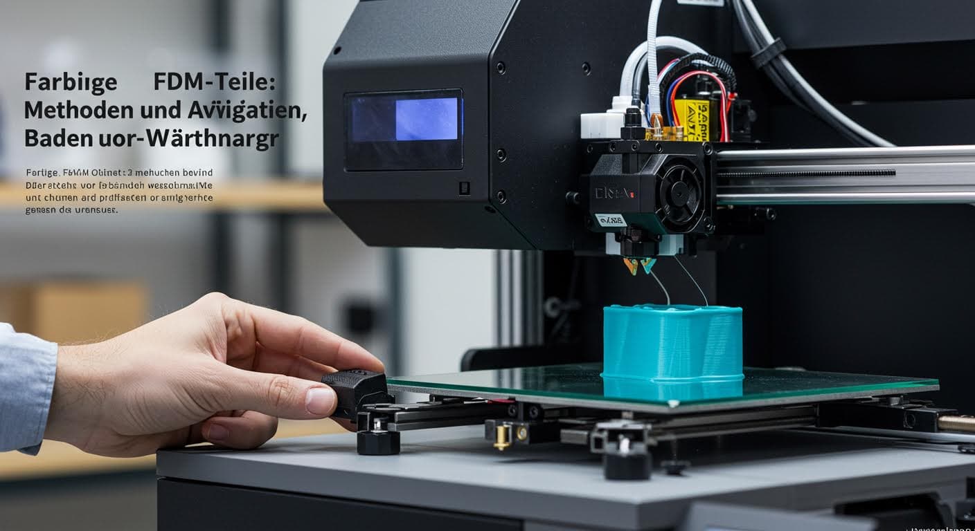 Multi-Material-Unit attached to a desktop 3D printer, detailed view of mechanism, magazine-quality photo, pure visual