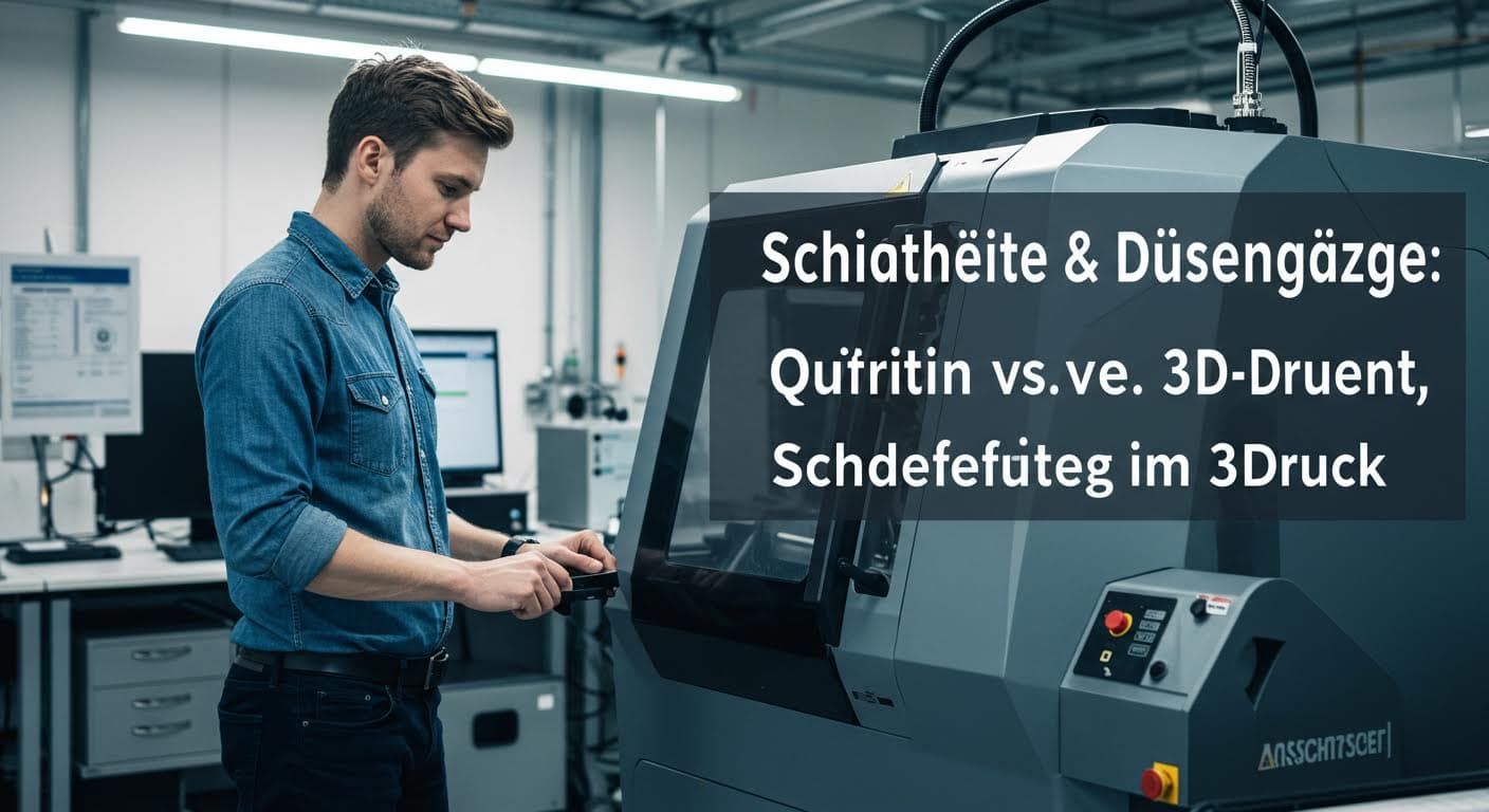 Schichthöhe & Düsengröße: Qualität vs. Geschwindigkeit im 3D-Druck