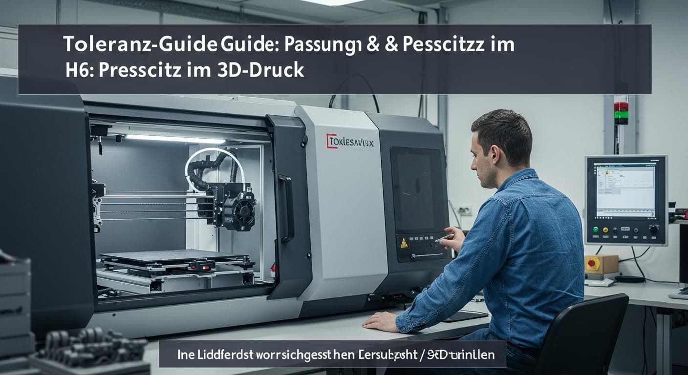 Toleranz-Guide: Passungen H7/g6 & Presssitz im 3D-Druck