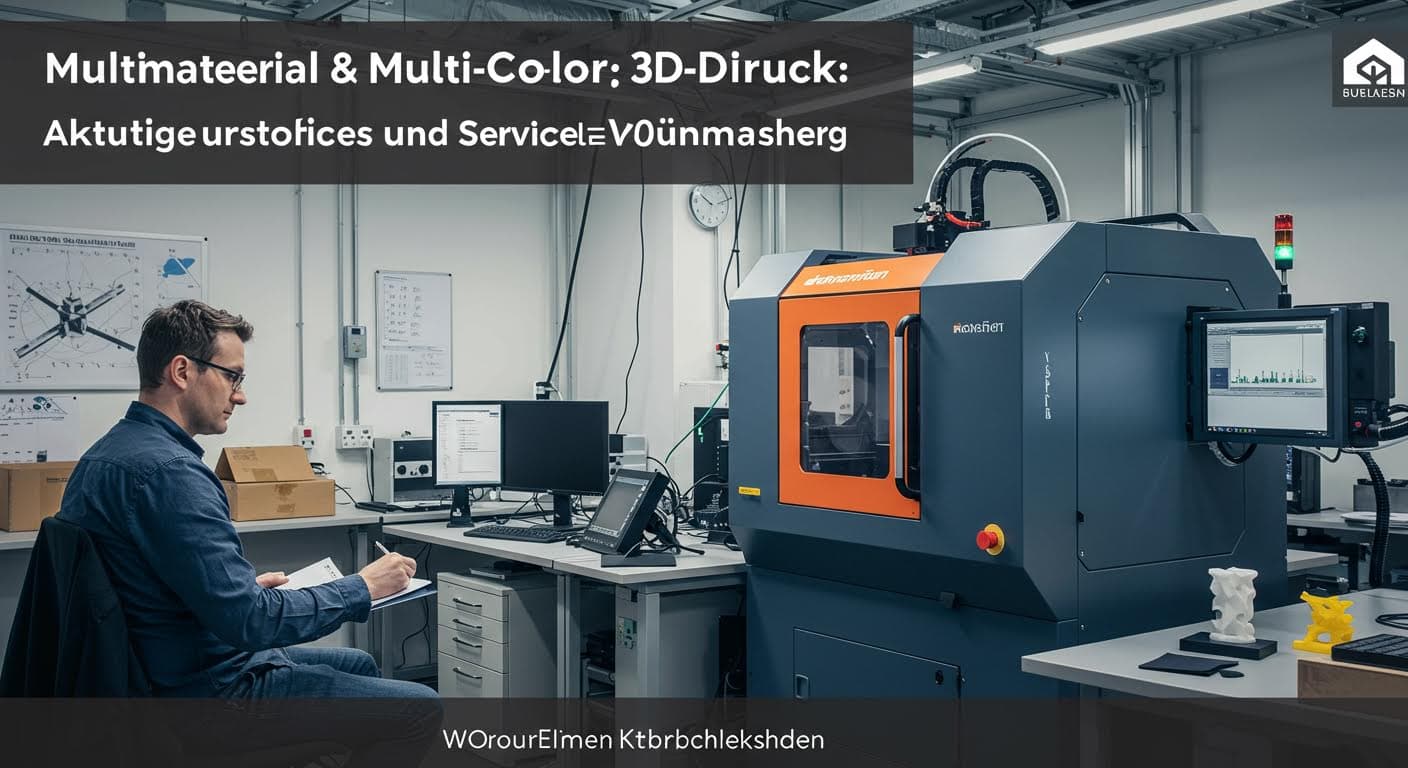Multimaterial & Multi-Color 3D-Druck: Aktuelle Möglichkeiten und Services in Baden-Württemberg