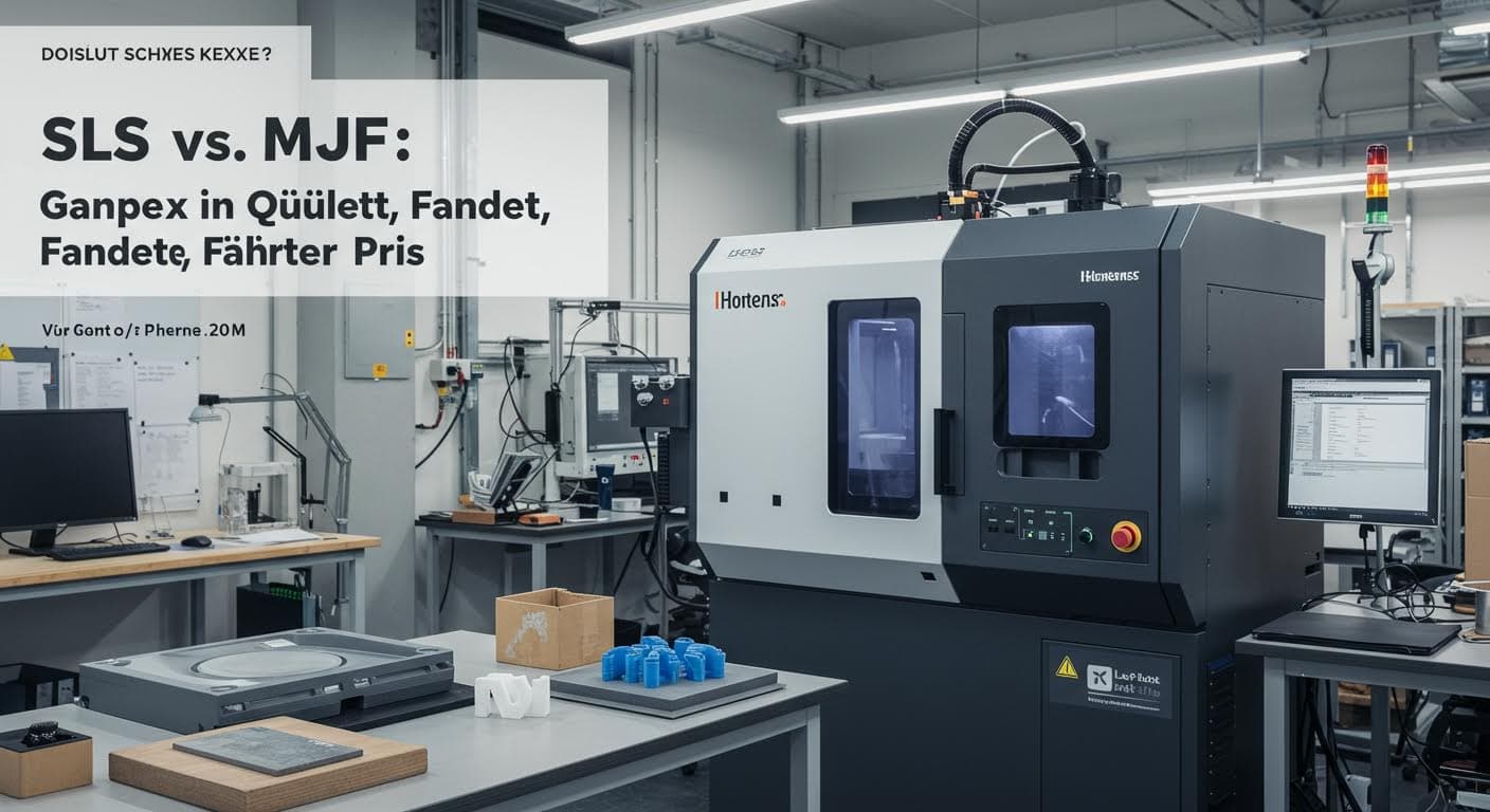 SLS vs. MJF: Vergleich in Qualität, Farbe und Preis