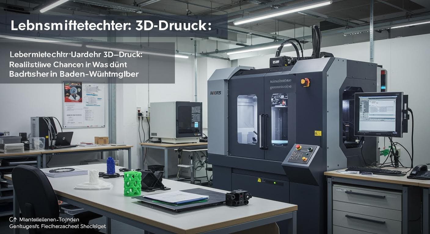 Lebensmittelechter 3D-Druck: Realistische Chancen in Baden-Württemberg