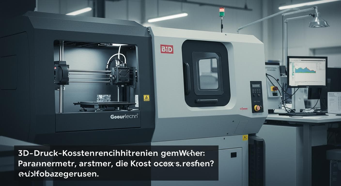 3D-Druck-Kostenrechner erklärt: Parameter, die Kosten treiben