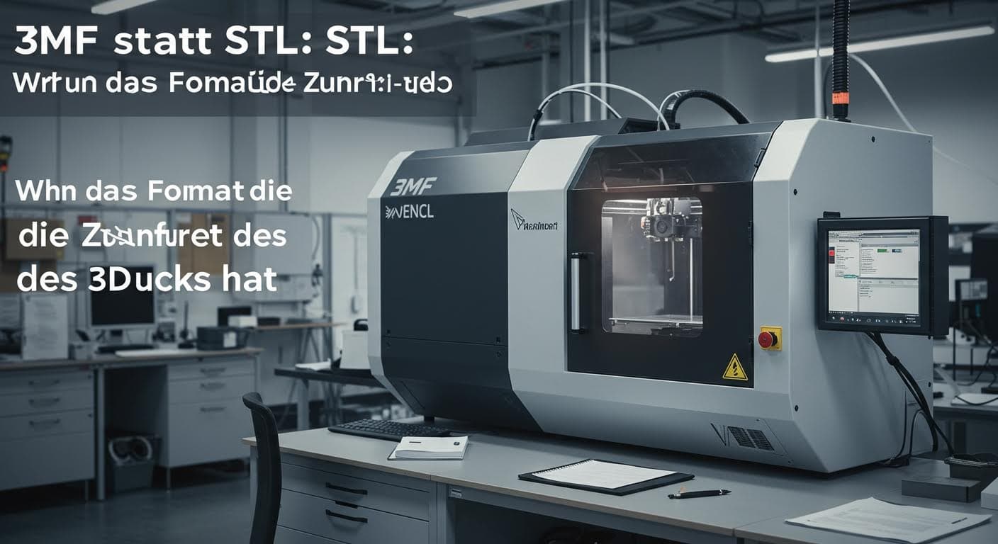 3MF statt STL: Warum das Format die Zukunft des 3D-Drucks hat