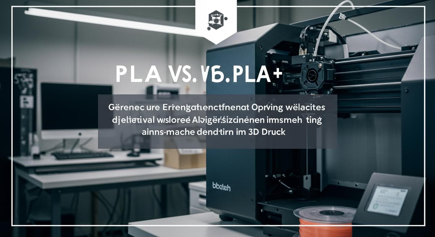 PLA vs. PLA+: Unterschiede und optimale Anwendungen im 3D-Druck
