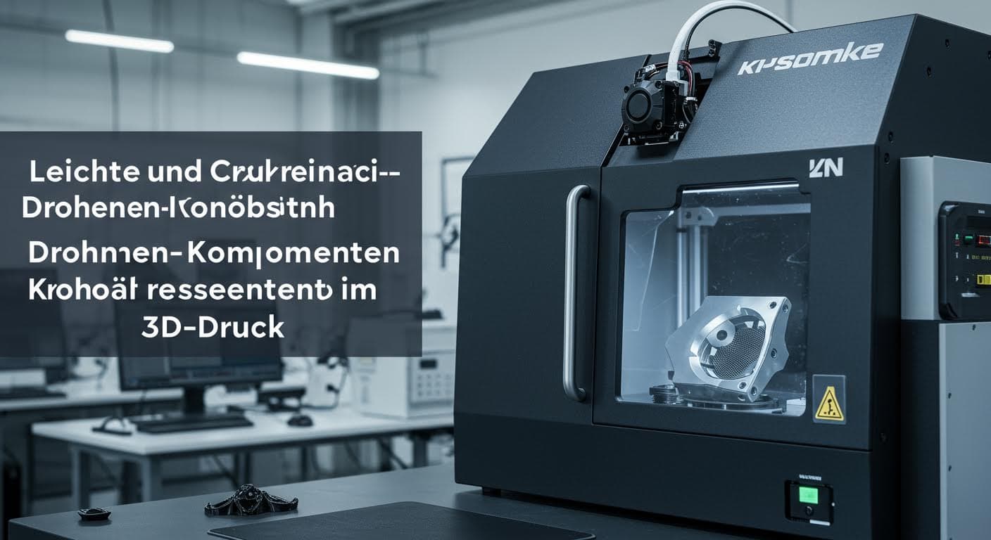 Leichte und Crash-Resistente Drohnen-Komponenten im 3D-Druck