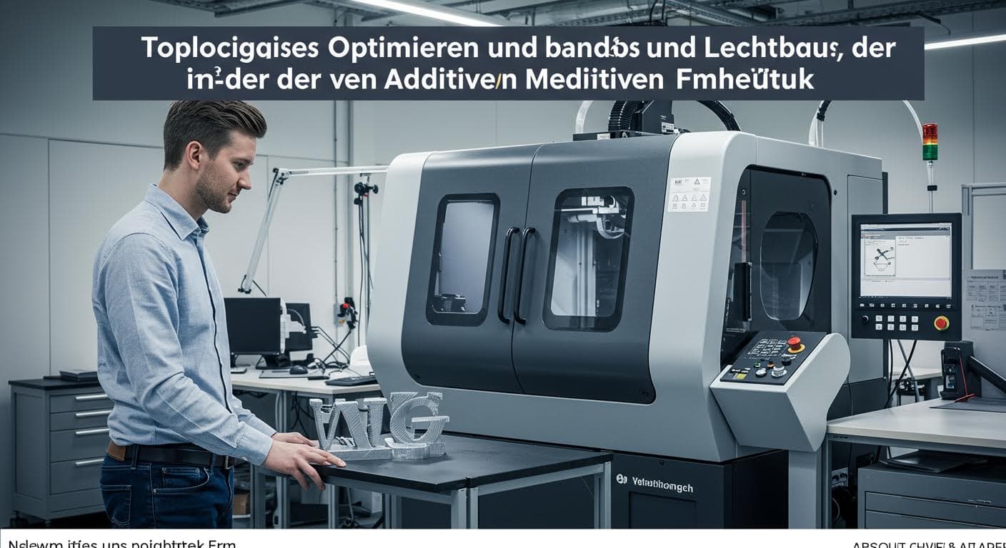 Topologisches Optimieren und Leichtbau in der Additiven Fertigung