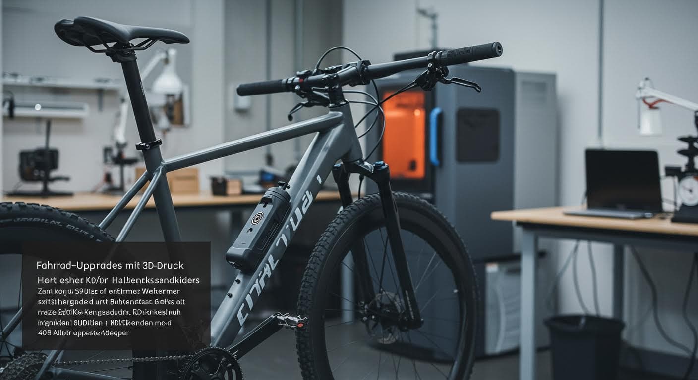 Fahrrad-Upgrades mit 3D-Druck: Halter, Spacer, Adapter
