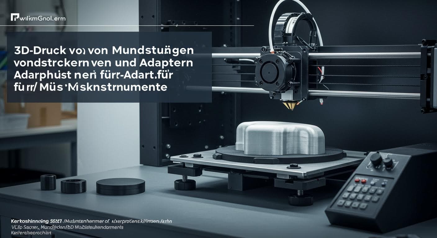 3D-Druck von Mundstücken und Adaptern für Musikinstrumente