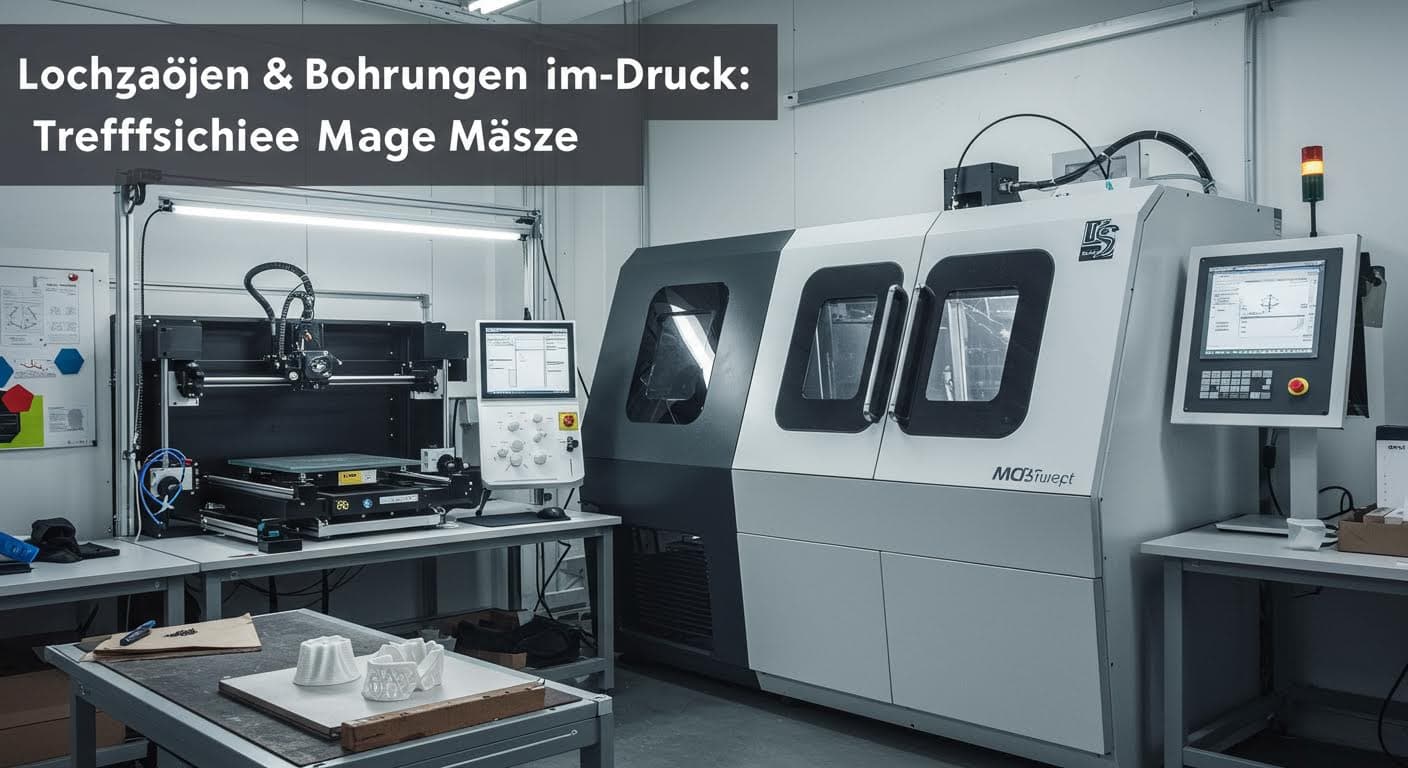 Lochgrößen & Bohrungen im 3D-Druck: Treffsichere Maße