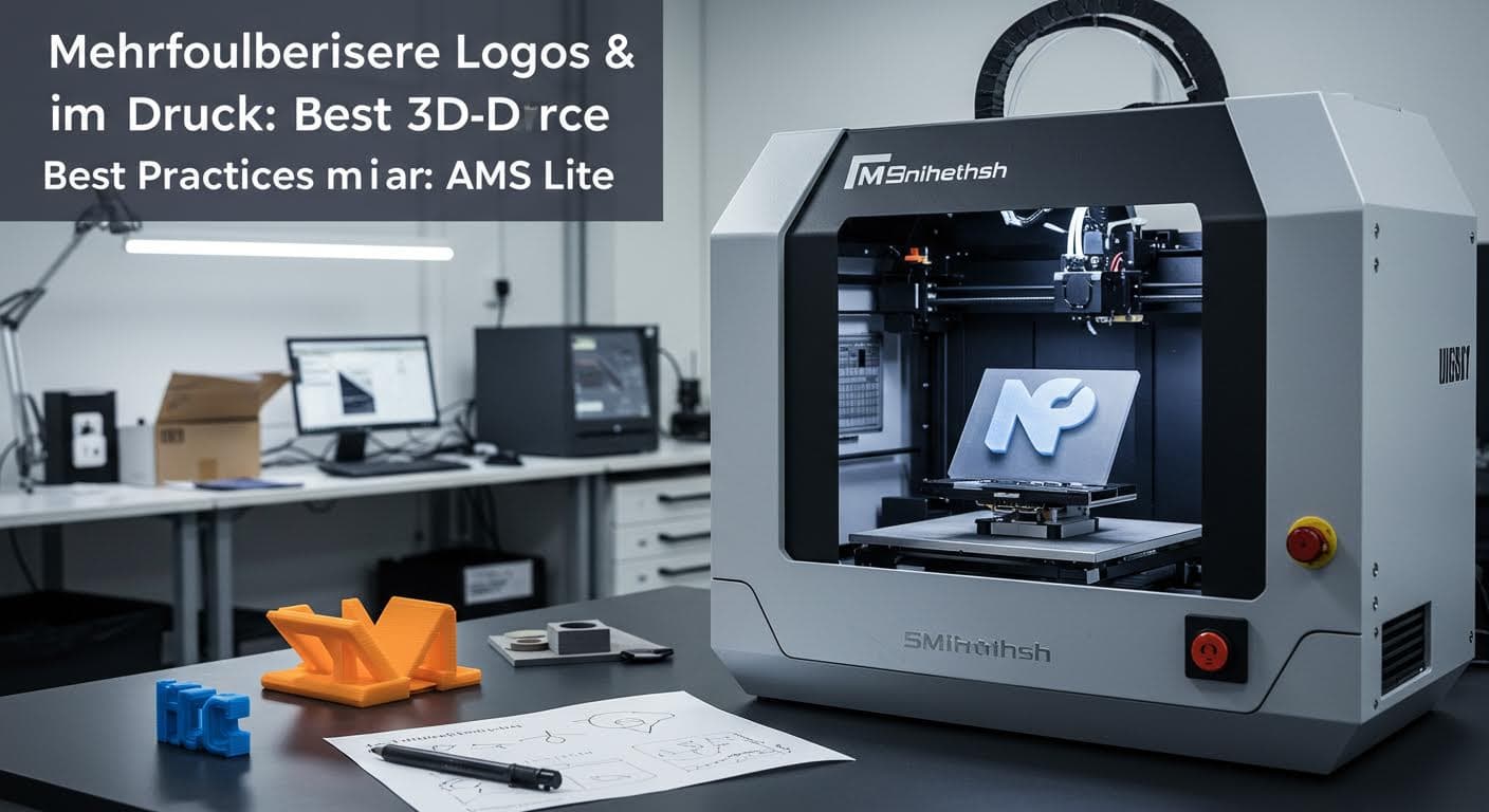 Mehrfarbige Logos im 3D-Druck: Best Practices mit AMS Lite