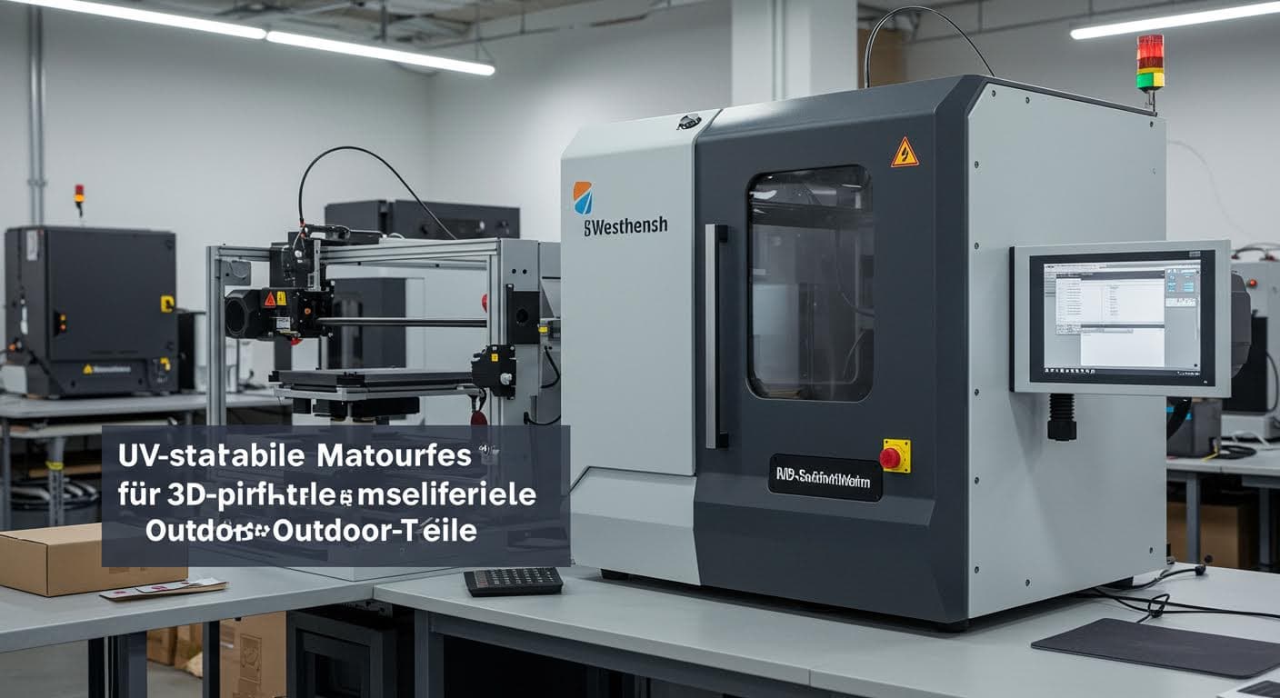 UV-stabile Materialien für 3D-gedruckte Outdoor-Teile