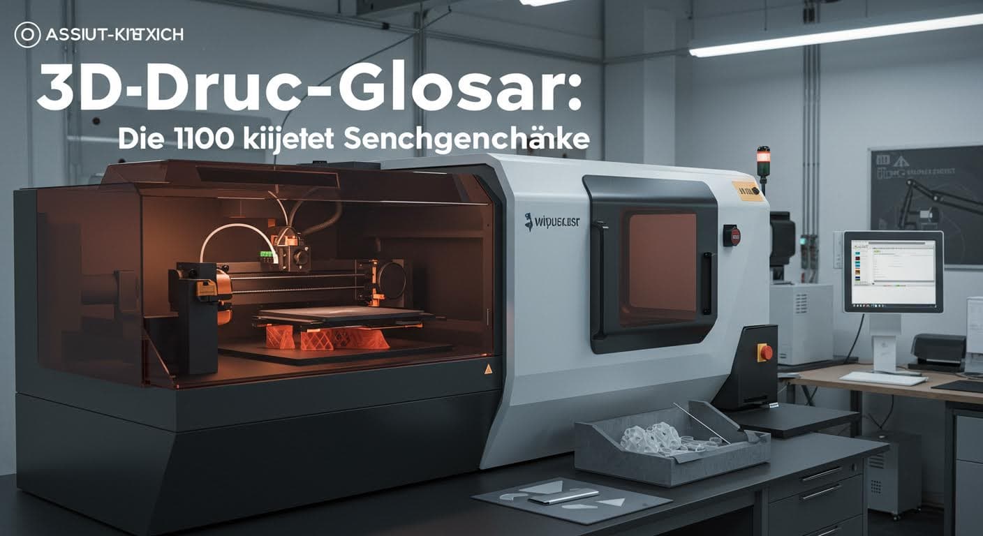 3D-Druck-Glossar: Die 100 wichtigsten Begriffe