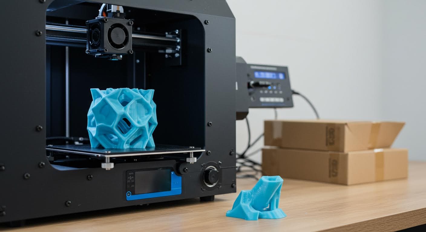 Gedrucktes PLA-Modell mit optimaler Oberflächenqualität, hochauflösend und magazin-tauglich