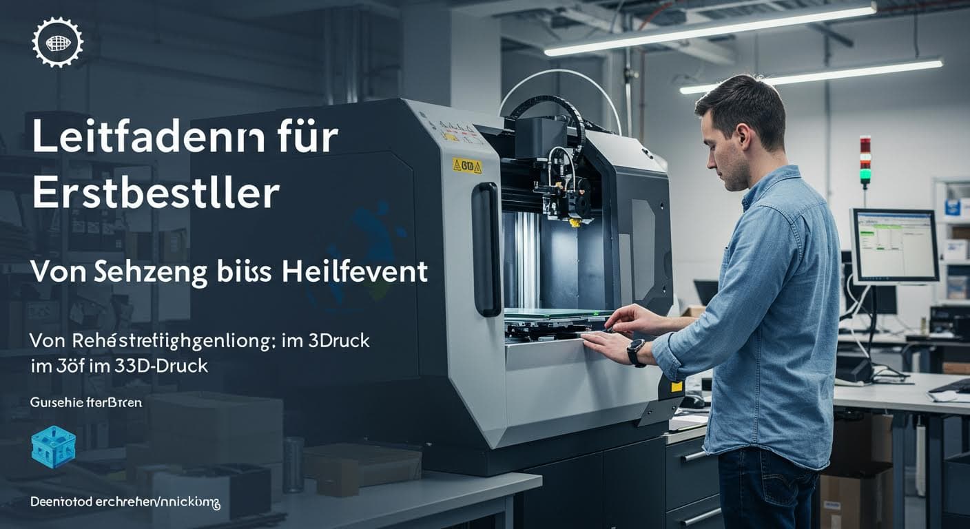 Leitfaden für Erstbesteller: Von Anfrage bis Lieferung im 3D-Druck