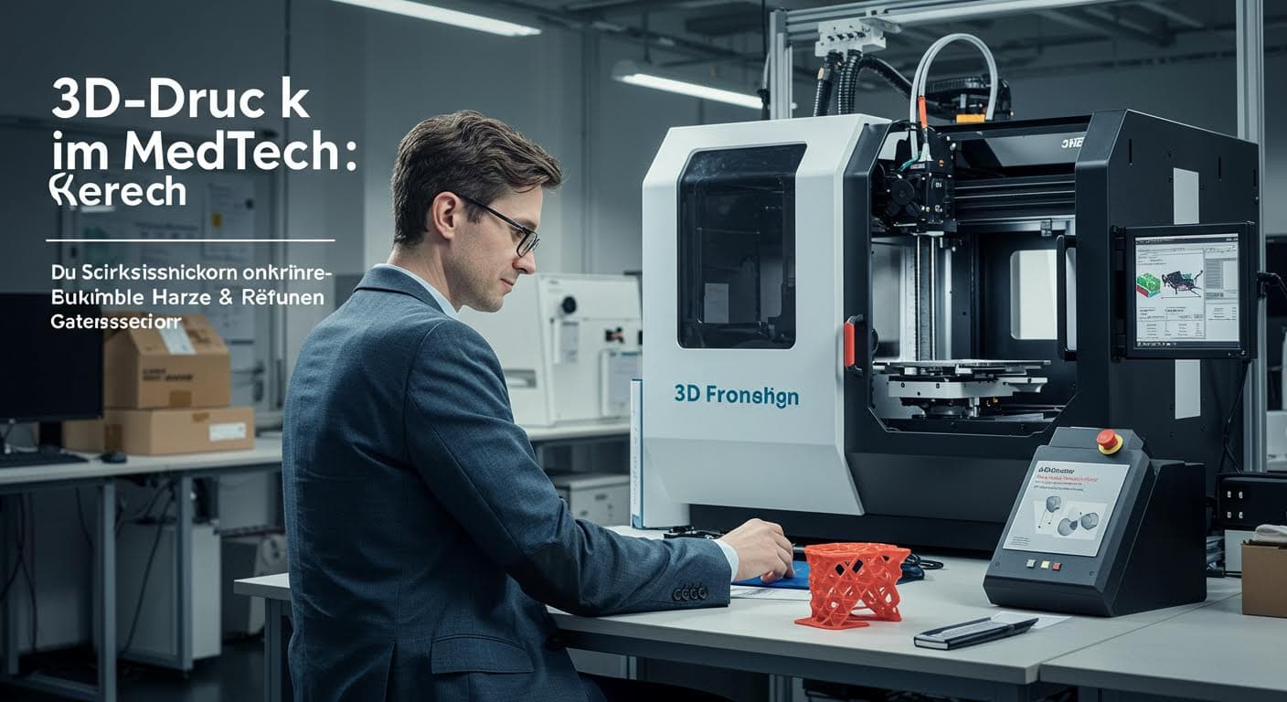 3D-Druck im MedTech: Biokompatible Harze & Regeln