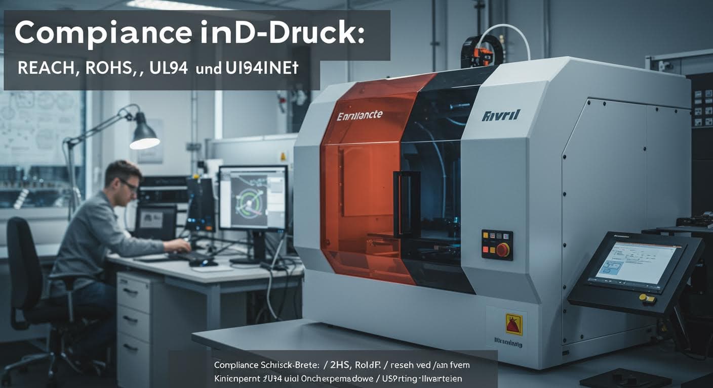 Compliance im 3D-Druck: REACH, RoHS und UL94 erklärt
