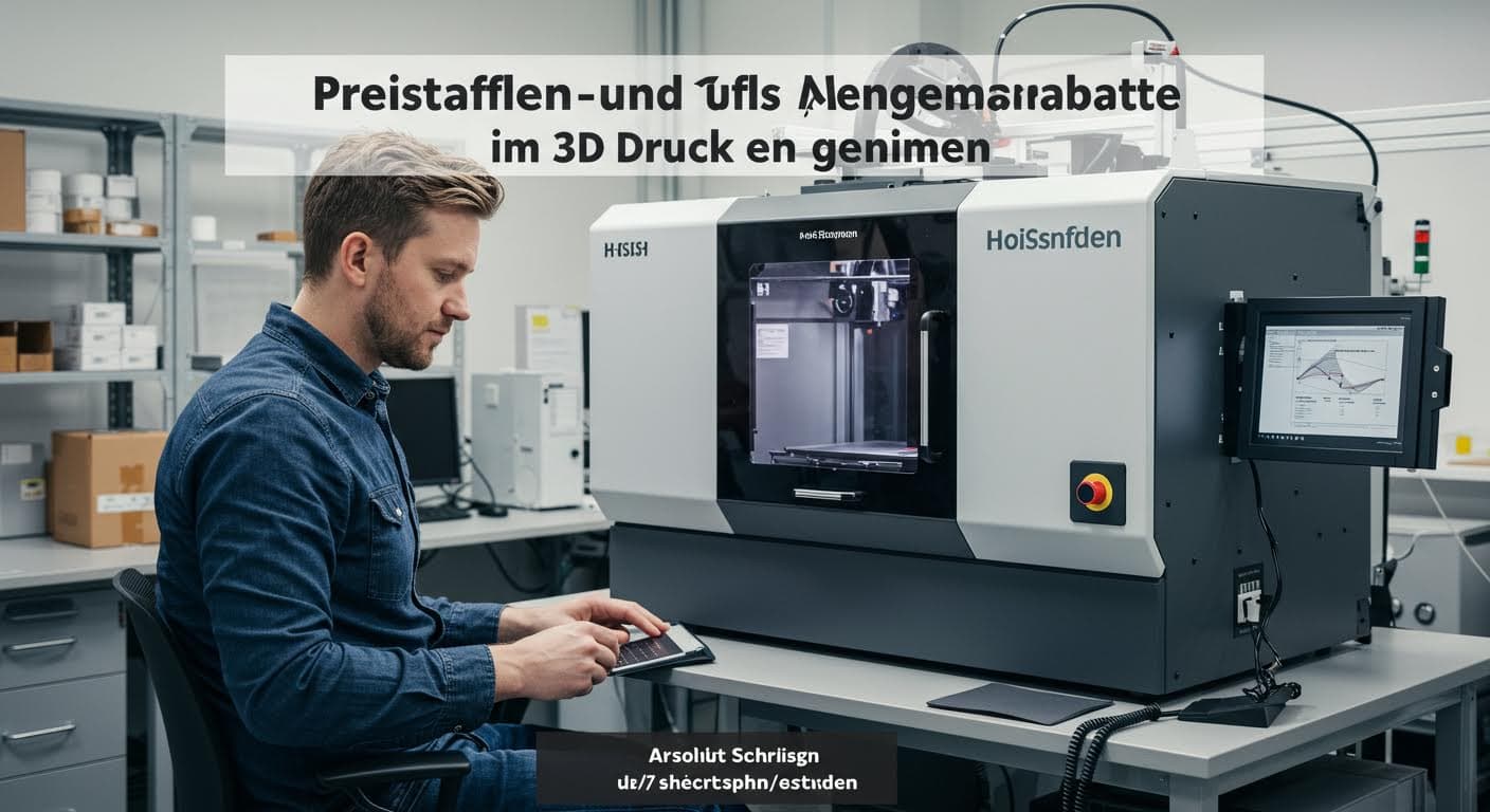 Preisstaffeln und Mengenrabatte im 3D-Druck erklärt