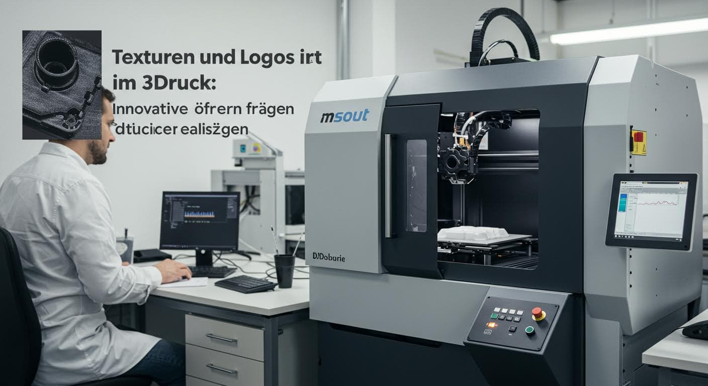 Texturen und Logos im 3D-Druck: Innovative Oberflächen realisieren
