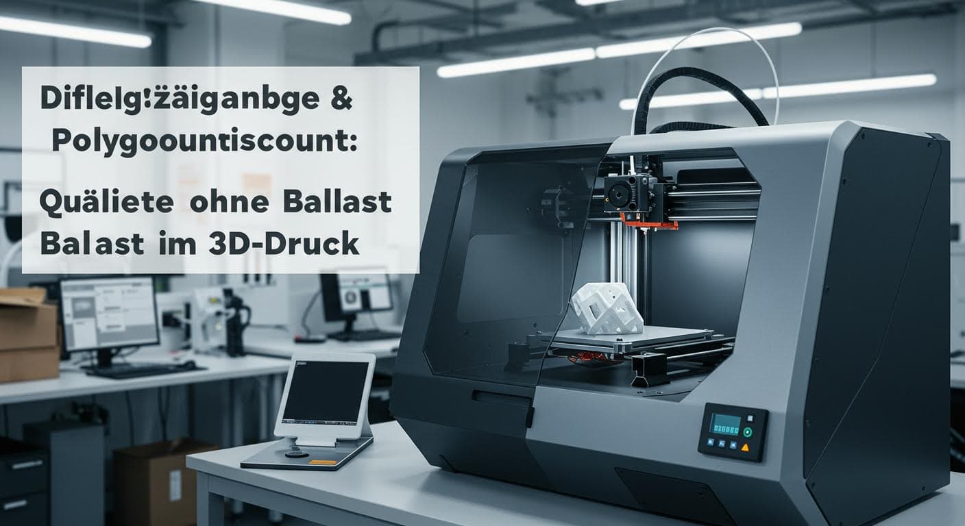 Dateigröße & Polygoncount: Qualität ohne Ballast im 3D-Druck