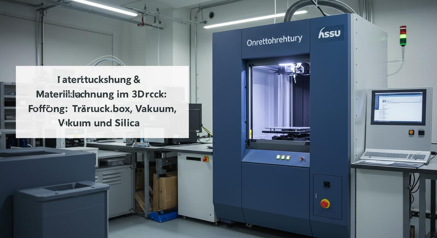 Materialtrocknung im 3D-Druck: Trockenbox, Vakuum und Silica