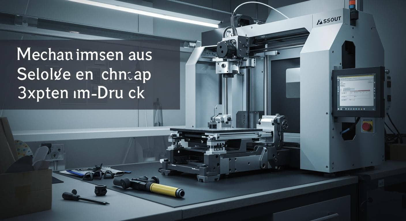 Mechanismen aus einem Stück: Gelenke und Schnappmechanismen im 3D-Druck