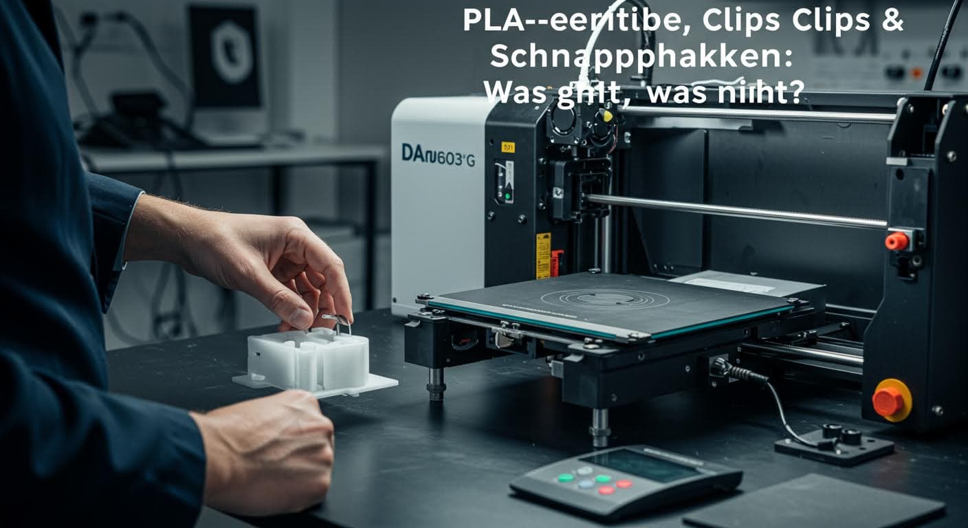 PLA-Getriebe, Clips & Schnapphaken: Was geht, was nicht?