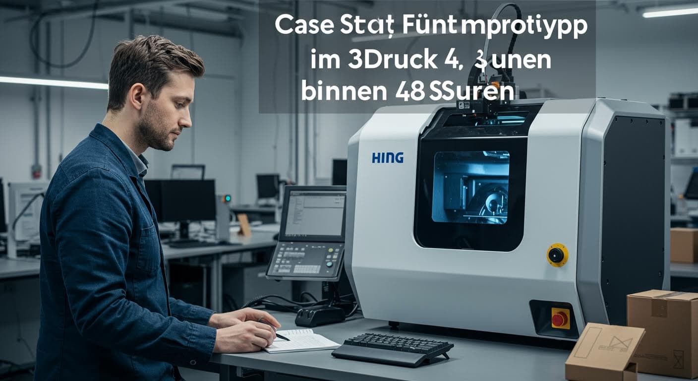 Case Study: Funktionsprototyp im 3D-Druck binnen 48 Stunden