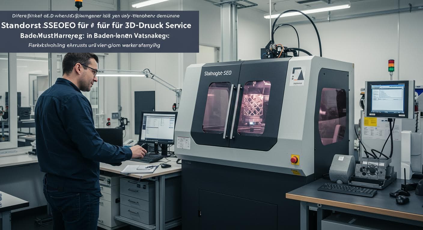 Standort-SEO für 3D-Druck Services in Baden-Württemberg: Grundlagen und Marktanalyse